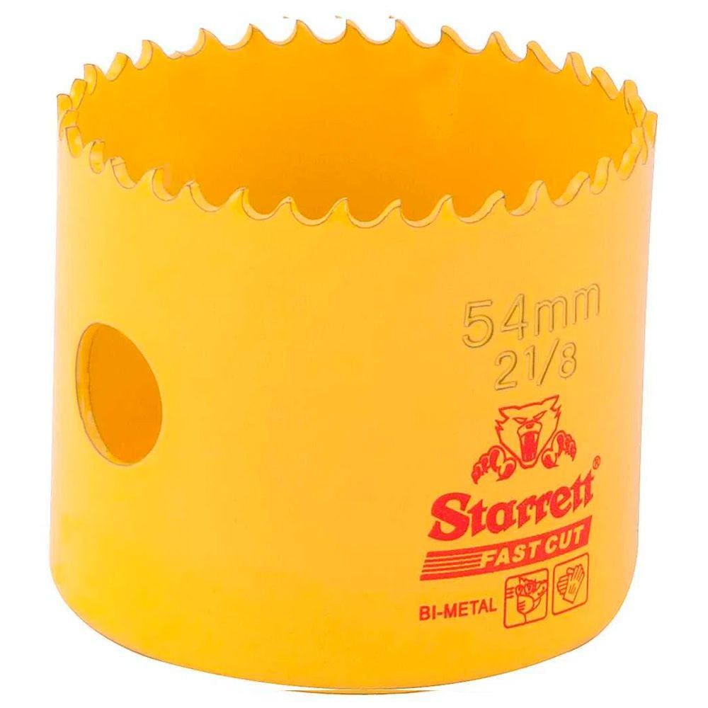 Serra Copo De Aço Rápido Bimetal 54mm 2.1/8 FCH0218 Starrett