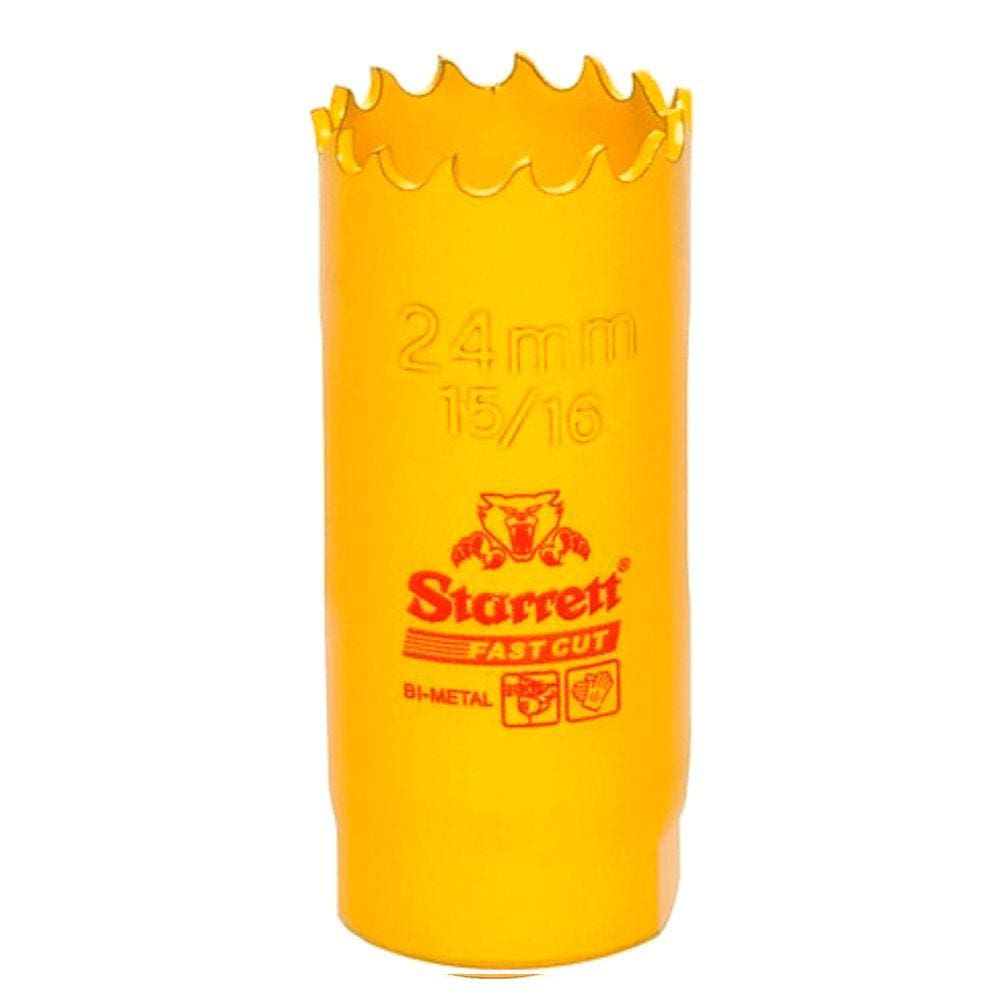 Serra Copo De Aço Rápido Bimetal 24mm 15/16 H1056 Starrett