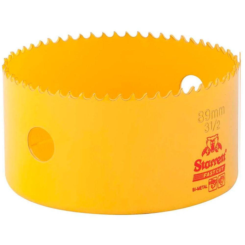 Serra Copo De Aço Rápido Bimetal 89mm 3.1/2 H0312 Starrett