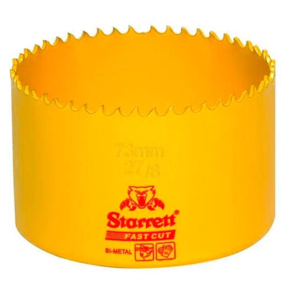 Serra Copo De Aço Rápido Bimetal 73mm 2.7/8 H0278 Starrett