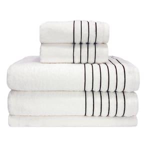 Jogo de banho 5 peças kit de Toalha fio penteado Jogo de toalha gigante toalha de alta absorção marca Casa da Toalha