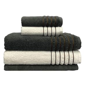 Jogo de banho 5 peças kit de Toalha fio penteado Jogo de toalha gigante toalha de alta absorção marca Casa da Toalha