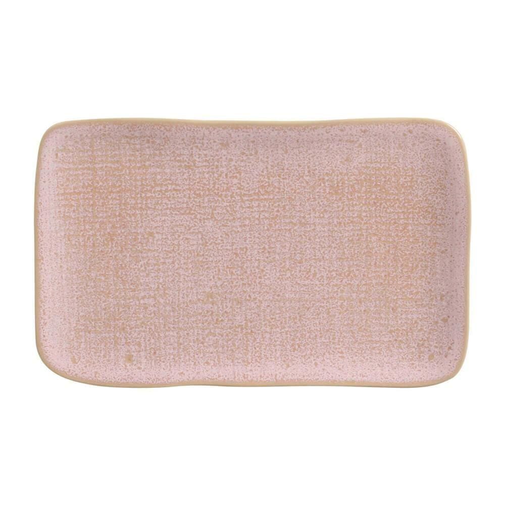 CONJUNTO C/ 4 TRAVESSAS RETANGULAR MÉDIA JUTA LITCHI 27x16 cm