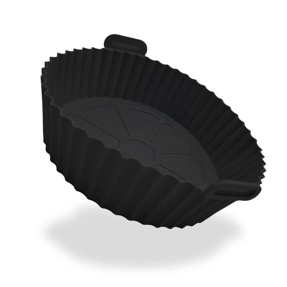 Forma Redonda de Silicone Antiaderente Reutilizável