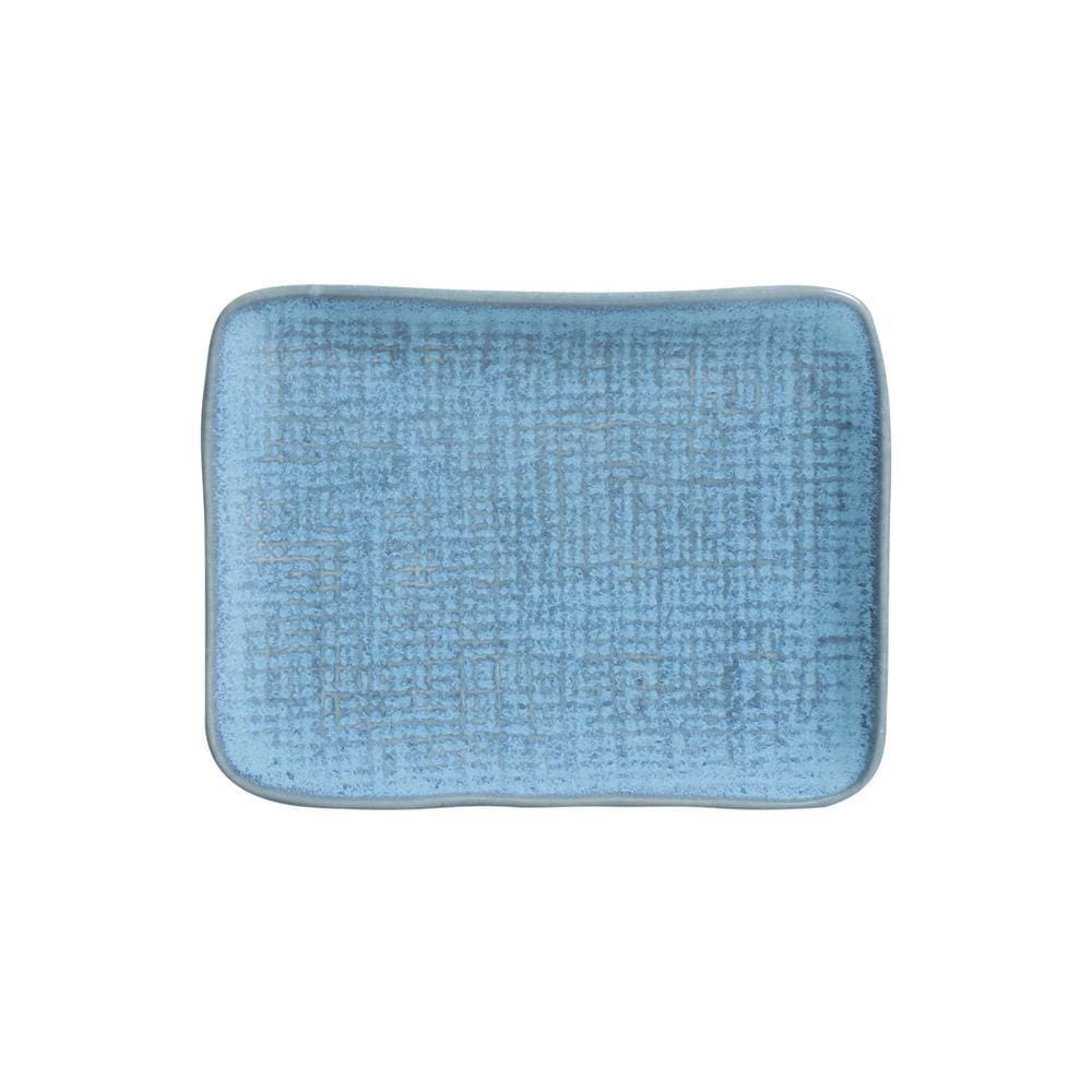 CONJUNTO C/ 4 TRAVESSAS RETANGULAR PEQUENA JUTA BREEZE 36x13 CM