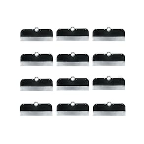 Kit Rodo Mocho Com 12 Peças 1,5 Libras Sem Cabo - Cor: Preto