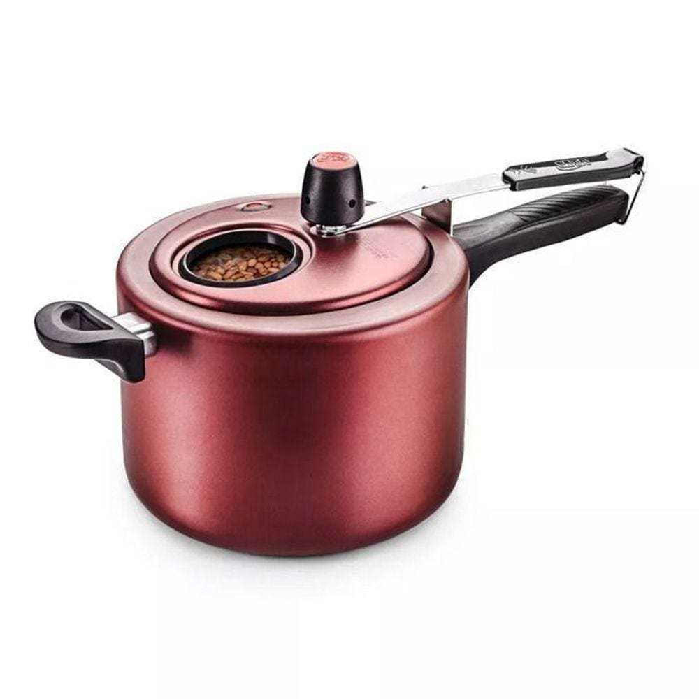 Panela de Pressão com Visor - 4,5 Litros Cereja Mta
