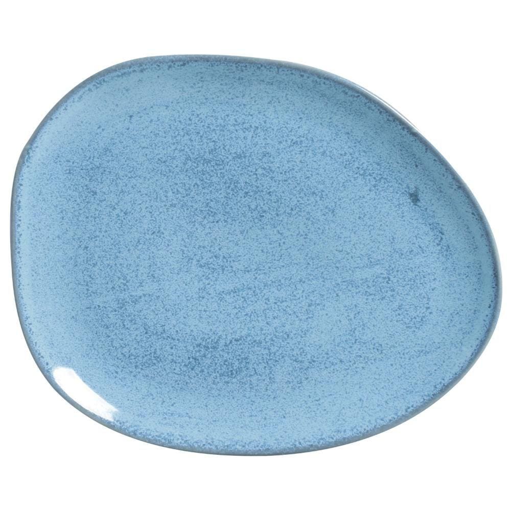 CONJUNTO C/ 6 PRATOS RASO OVAL ORGÂNICO BREEZE Ø 29x2,5 CM