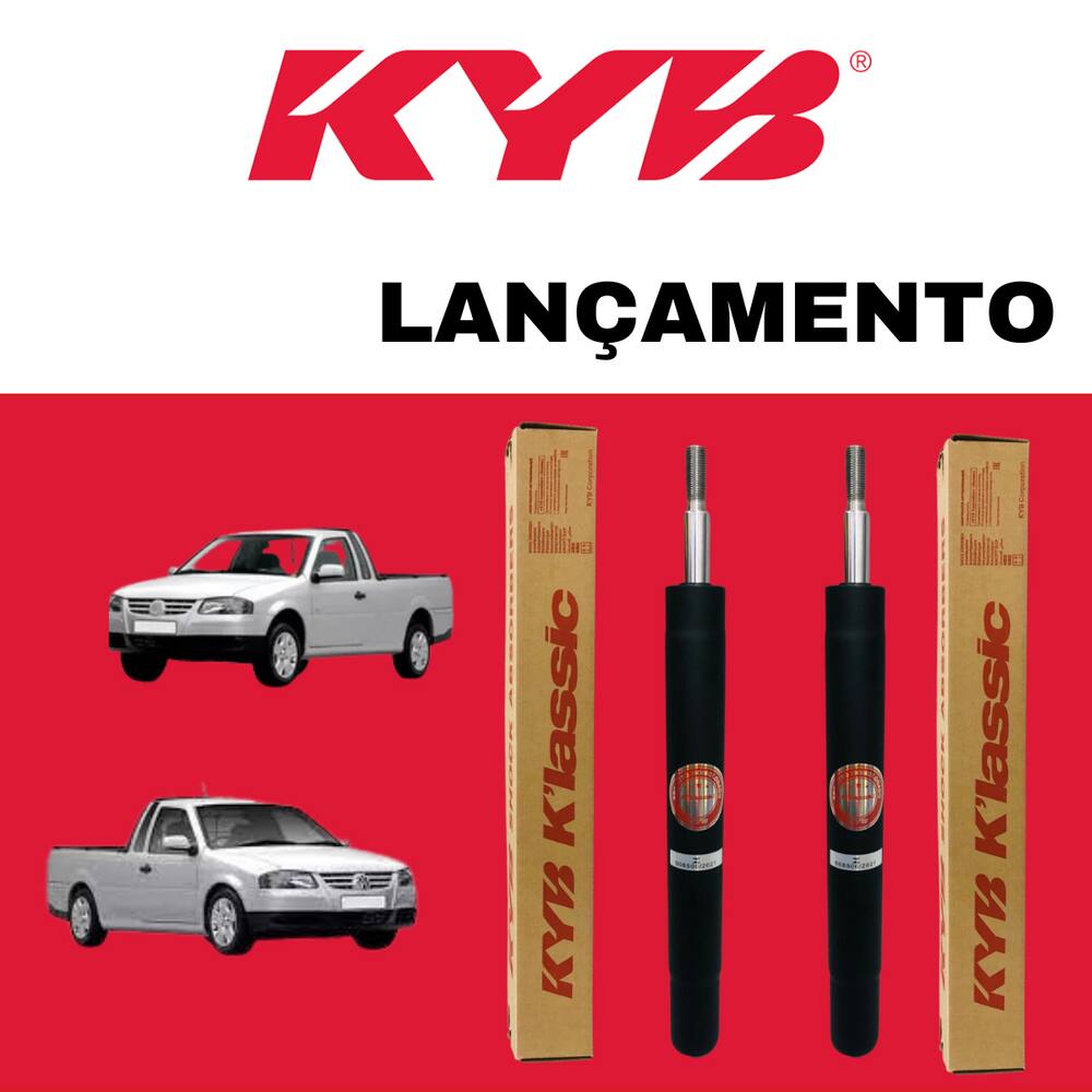 Par Amortecedor Dianteiro Kayaba Linha Klassic Saveiro G1 G2 G3 G4 Vw 1980 A 2008