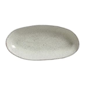CONJUNTO C/ 4 TRAVESSAS OVAL FUNDA GRANDE ORGÂNICO PISTACHE 32x16 CM