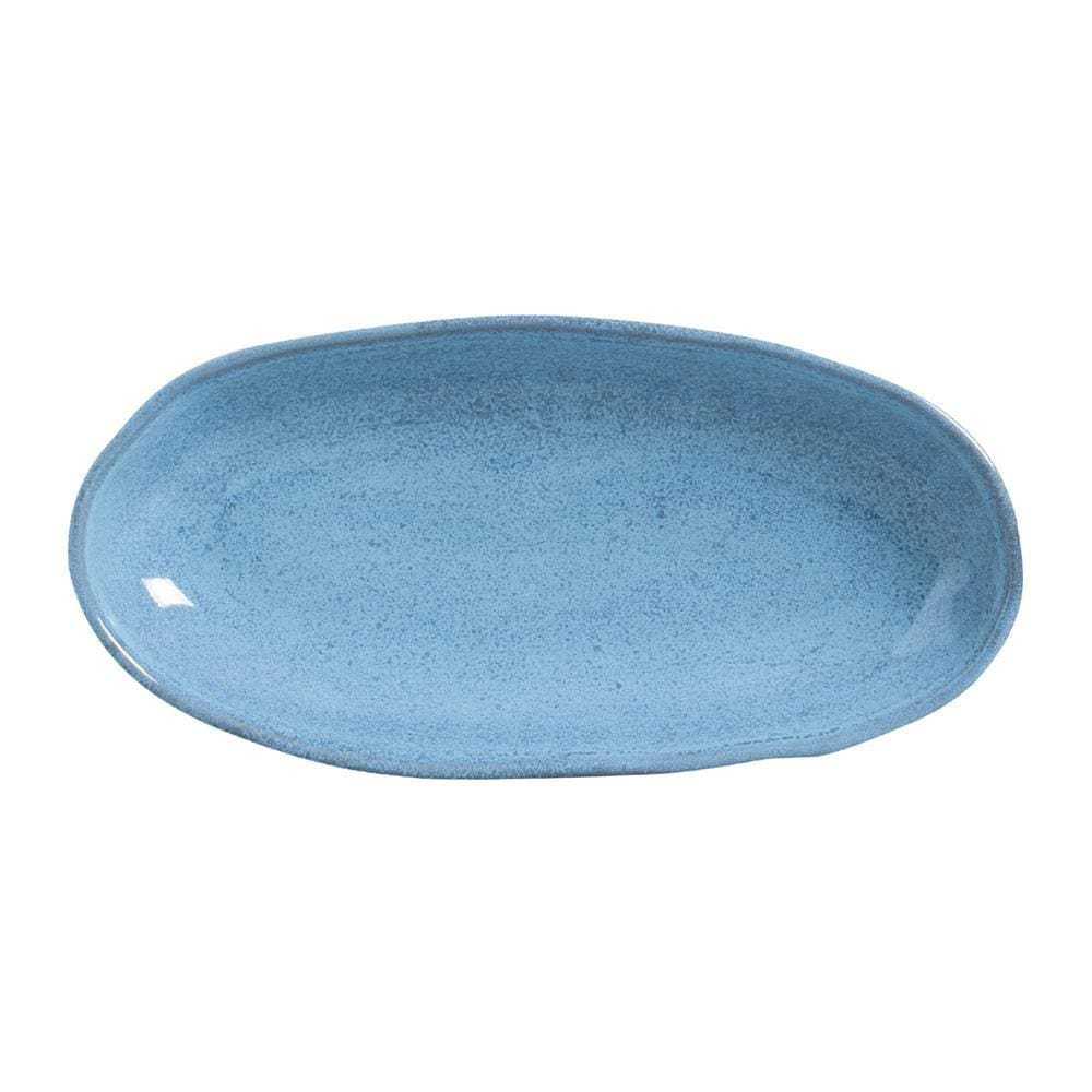 CONJUNTO C/ 4 TRAVESSAS OVAL FUNDA GRANDE ORGÂNICO BREEZE 32x16 cm