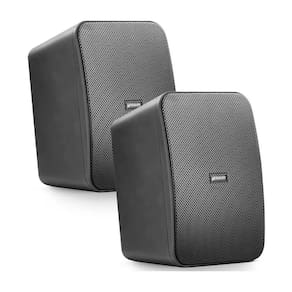 Par Caixa de Som Outdoor Passiva Frahm HS 5? Preta 120W Rms