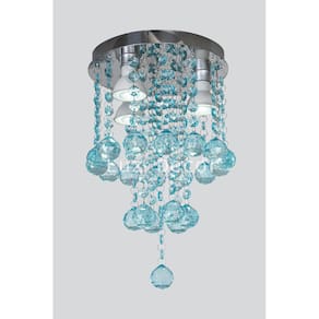 Lustre para Sala de Estar Em Alto Bilho Com Base De Inox