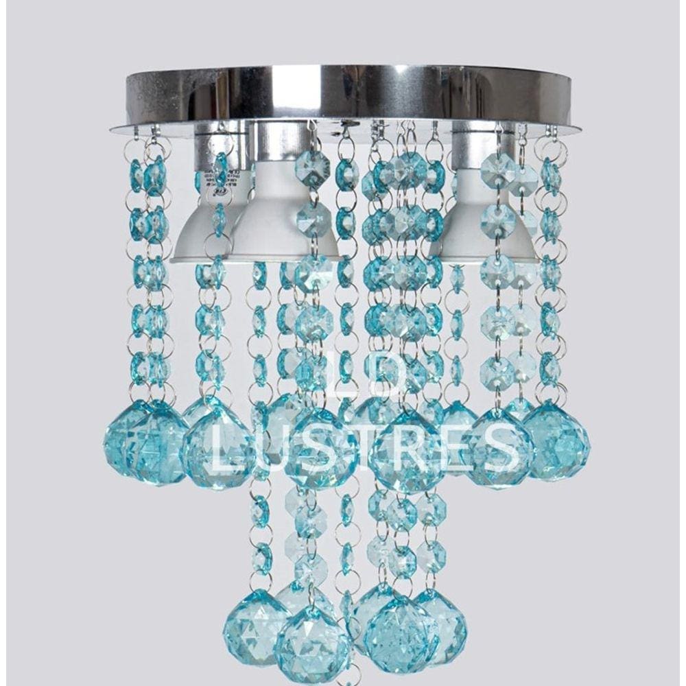 Kit Luminárias Moderna Para Quarto Sala Lavabo Base De Inox