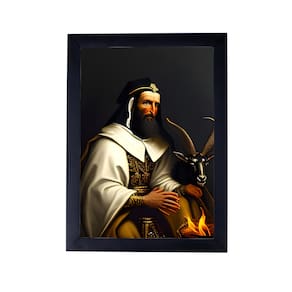 Quadro São Cipriano Atrair Riqueza sucesso P8370