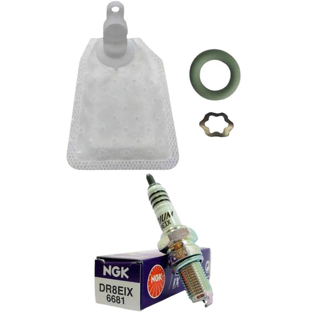 Filtro Bomba Gasolina, Vela Iridium Fazer 250/ Lander 250