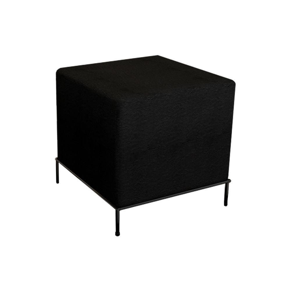 Puff Design Sevilha Preto - Cor: Preto