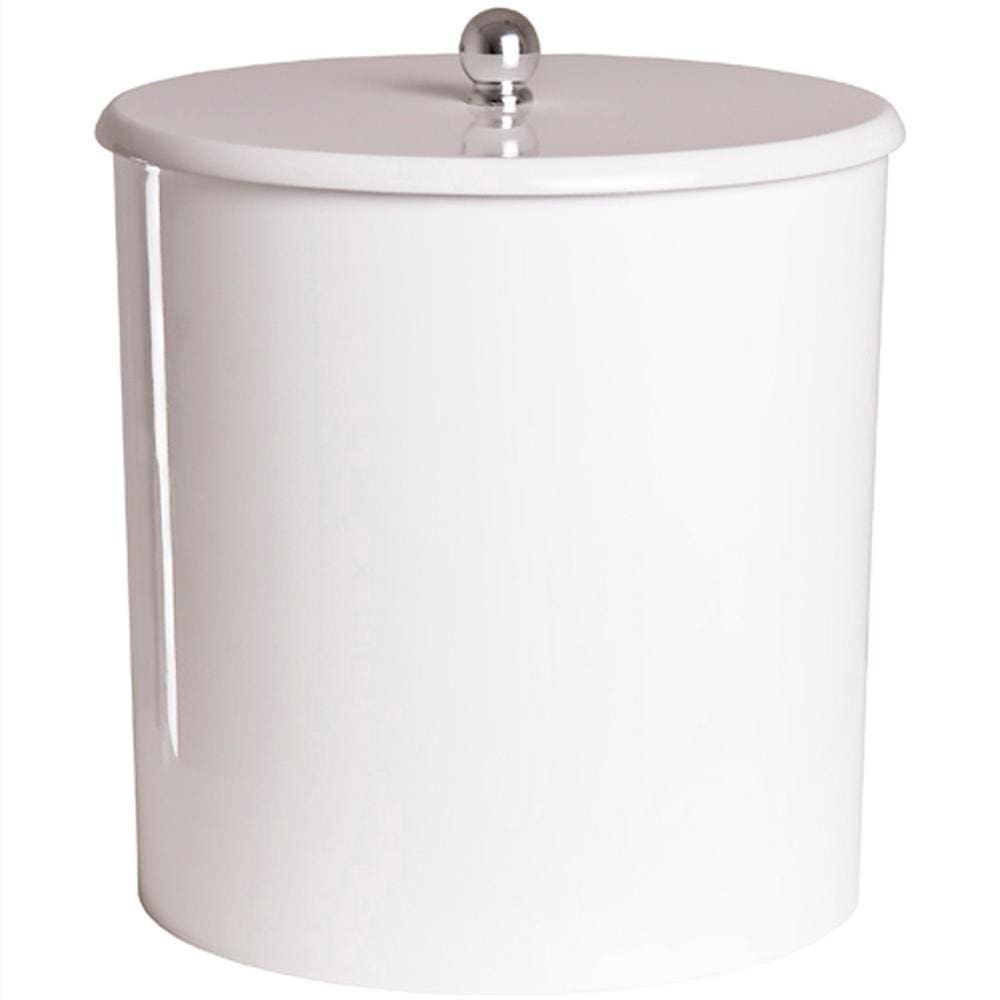 Lixeira para Banheiro Branca 6,2l (20cm x 20xm)