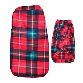 Roupa Para Cães - Capa Para O Inverno Vermelha P