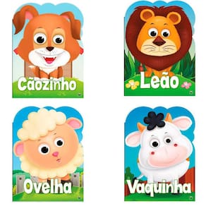 Kit Com 4 Livros Infantil Para Ler - Coleção Olha Quem Sou