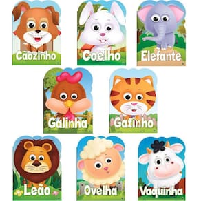 Kit Com 8 Livros Infantil Para Ler - Coleção Olha Quem Sou