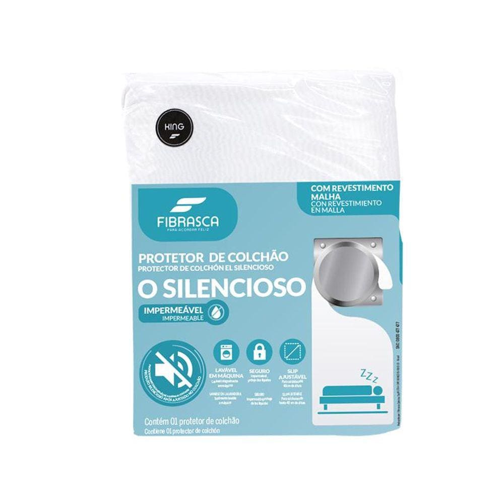 Protetor de Colchão O Silencioso Capa Impermeavel King