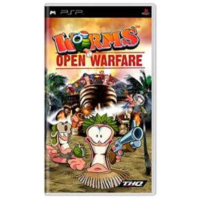 Jogo Worms Open Warfare - Psp Novo