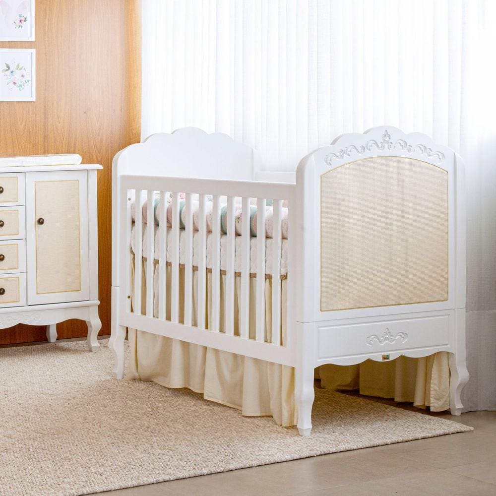 Berço Versailles Plus Branco