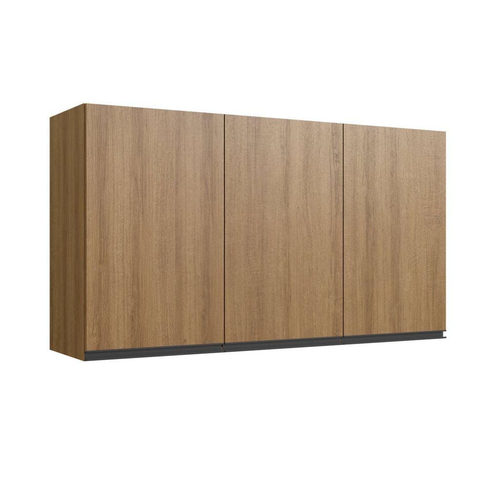 Armário Aéreo de Cozinha 120cm 3 Portas Montana