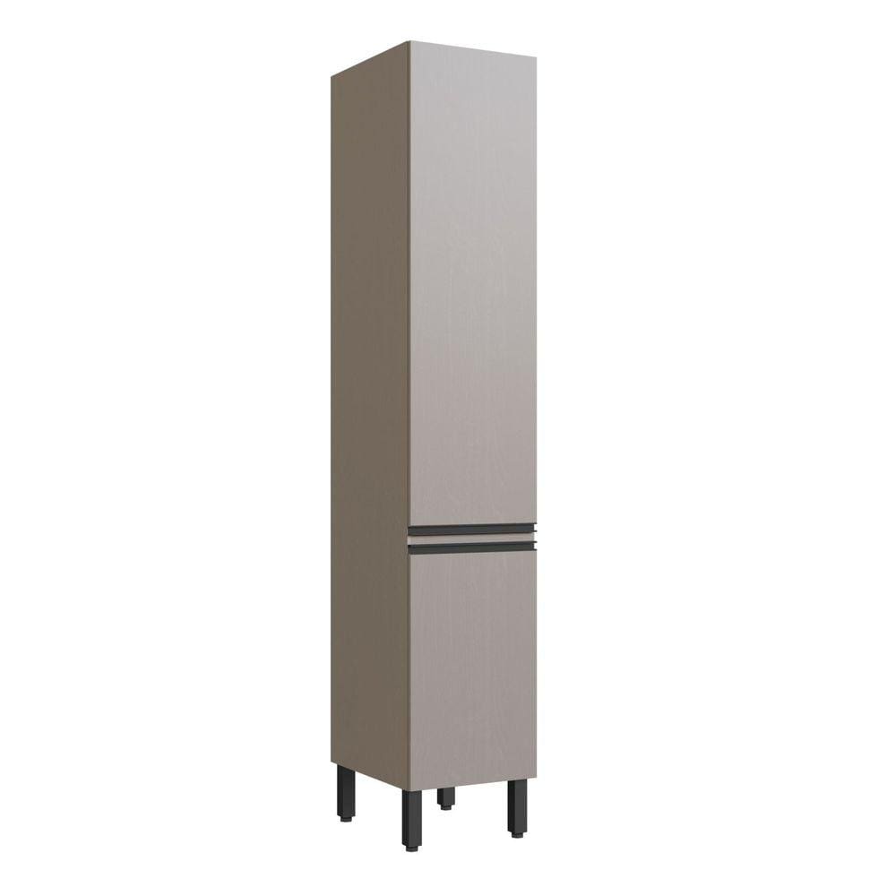 Paneleiro 40cm 2 Portas Fume