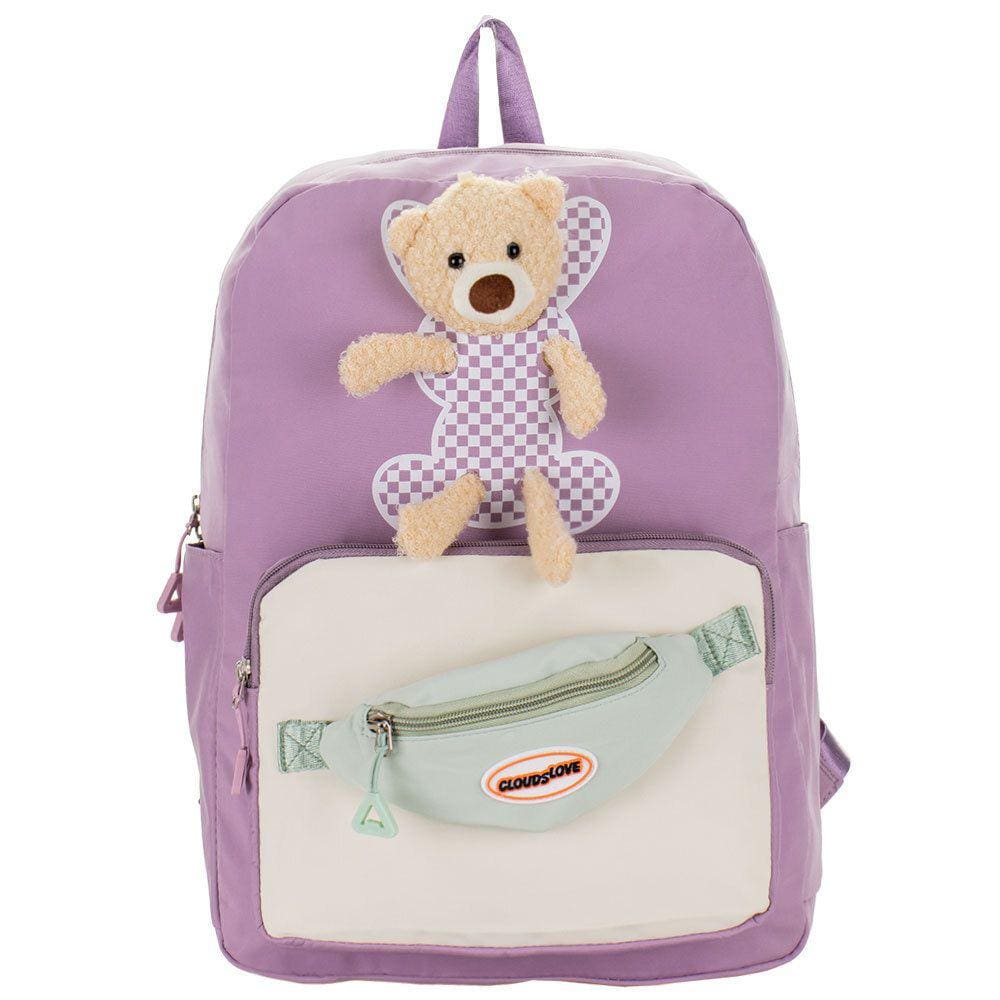 Mochila Feminina Arara Dourada - Ry6679