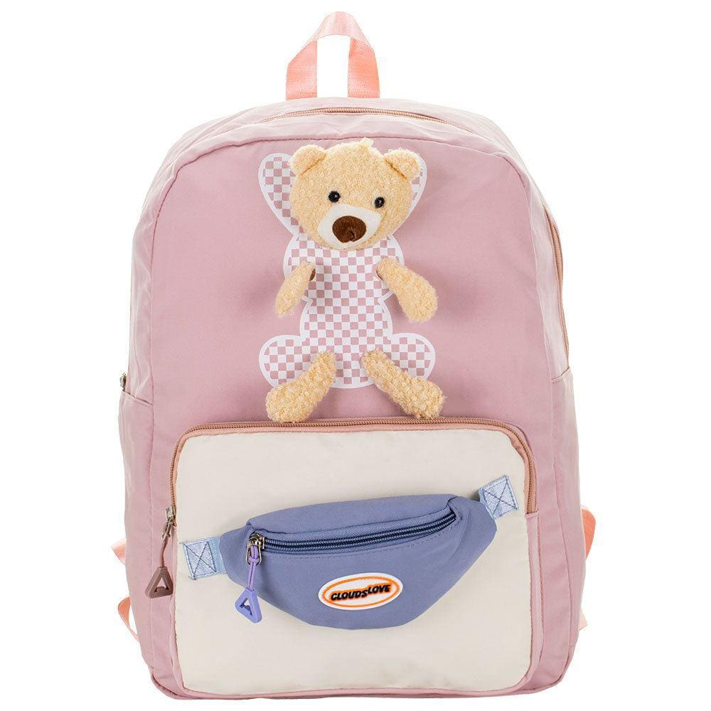 Mochila Feminina Arara Dourada - Ry6679