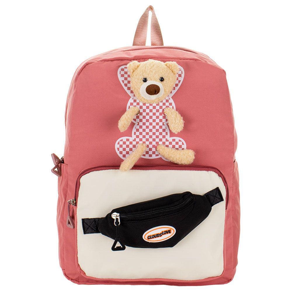 Mochila Feminina Arara Dourada - Ry6679