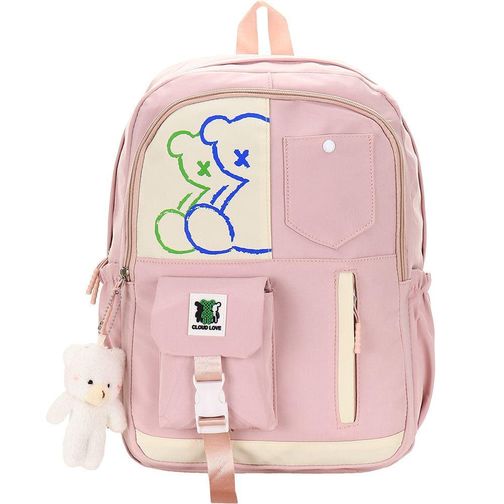 Mochila Feminina Arara Dourada - Ry6672