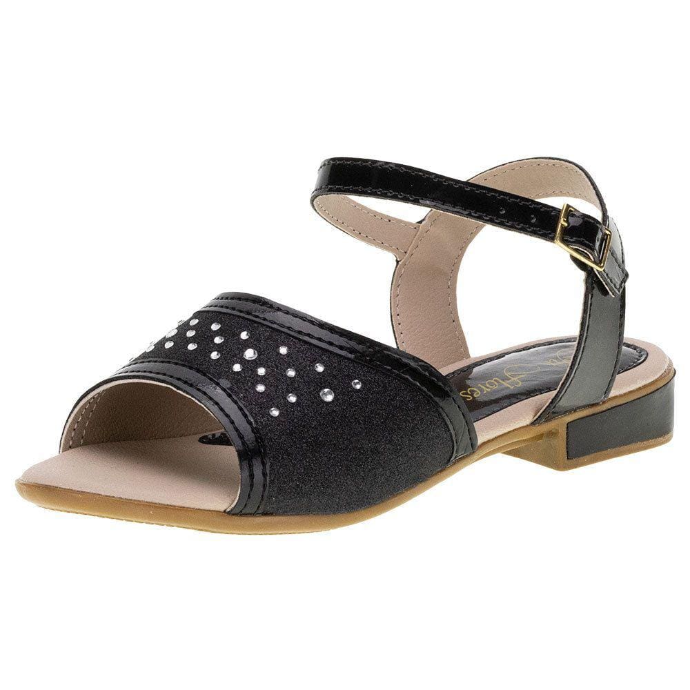 Sandália Infantil Feminina Ju Flores - 20507