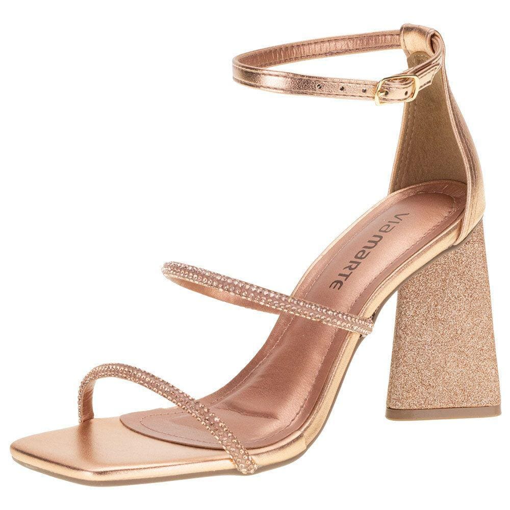 Sandália Feminina Salto Alto Via Marte - 2217105