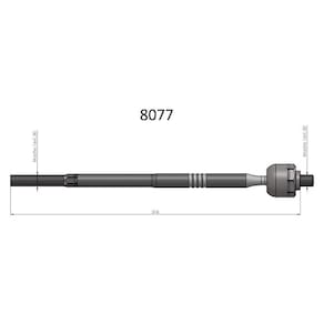 Barra Axial Ducato Aspirado Boxer Bortec Jumper