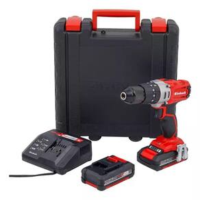 Furadeira Parafusadeira Impacto Bateria Carregador - Einhell