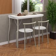 Conjunto Sala de Jantar Palermo com Mesa e 2 Cadeiras 2999 Carraro