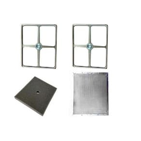Kit Filtro Ar, 2 Grade, 1 Tela Cg Titan 125 1983 Até 1999