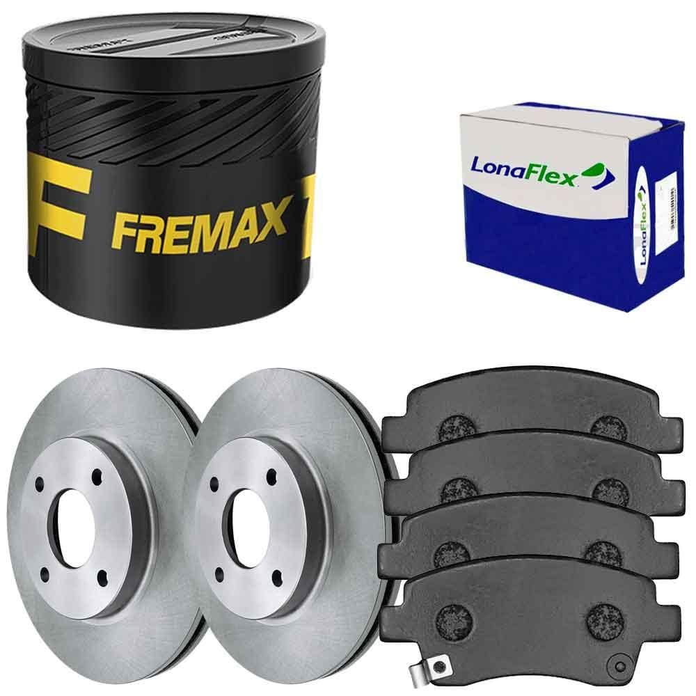Kit Pastilha Disco Dianteiro Ventilado Etios 1.3 2012 a 2021