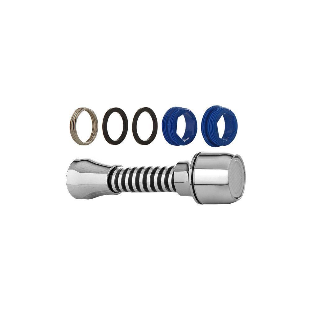 Extensor Plástico para Torneira com Arejador 9Cm Blukit Cromado