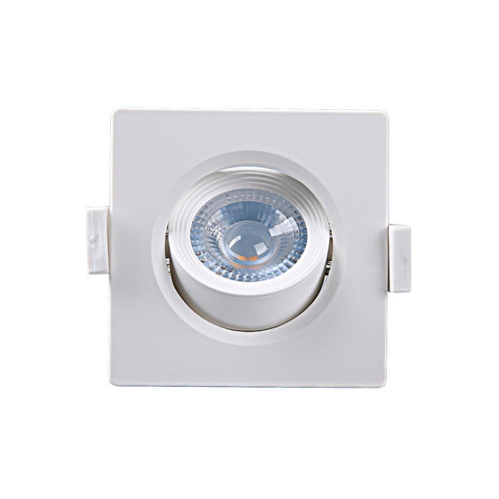 Spot Led Embutir Quadrado Alltop Led PAR20 7W 3000K 45º Taschibra