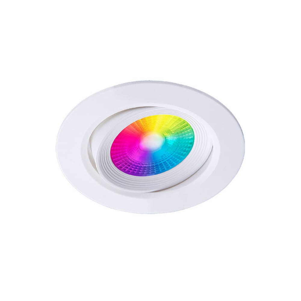 Smart Spot WI-FI Led RGB Tek 5W Redondo Branco Taschibra