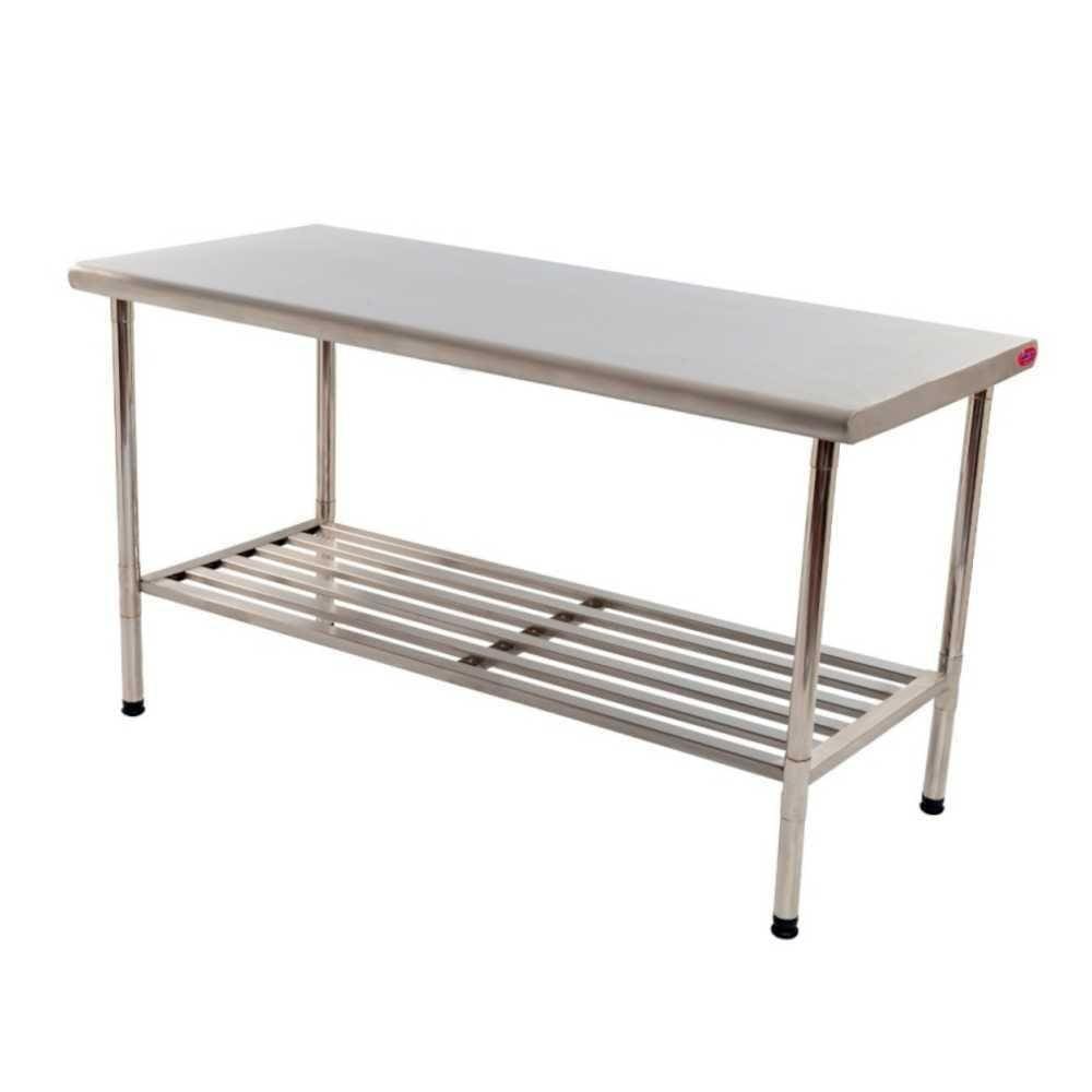Mesa Aço Inox 430 1,90X0,70 Multiuso - Imeca