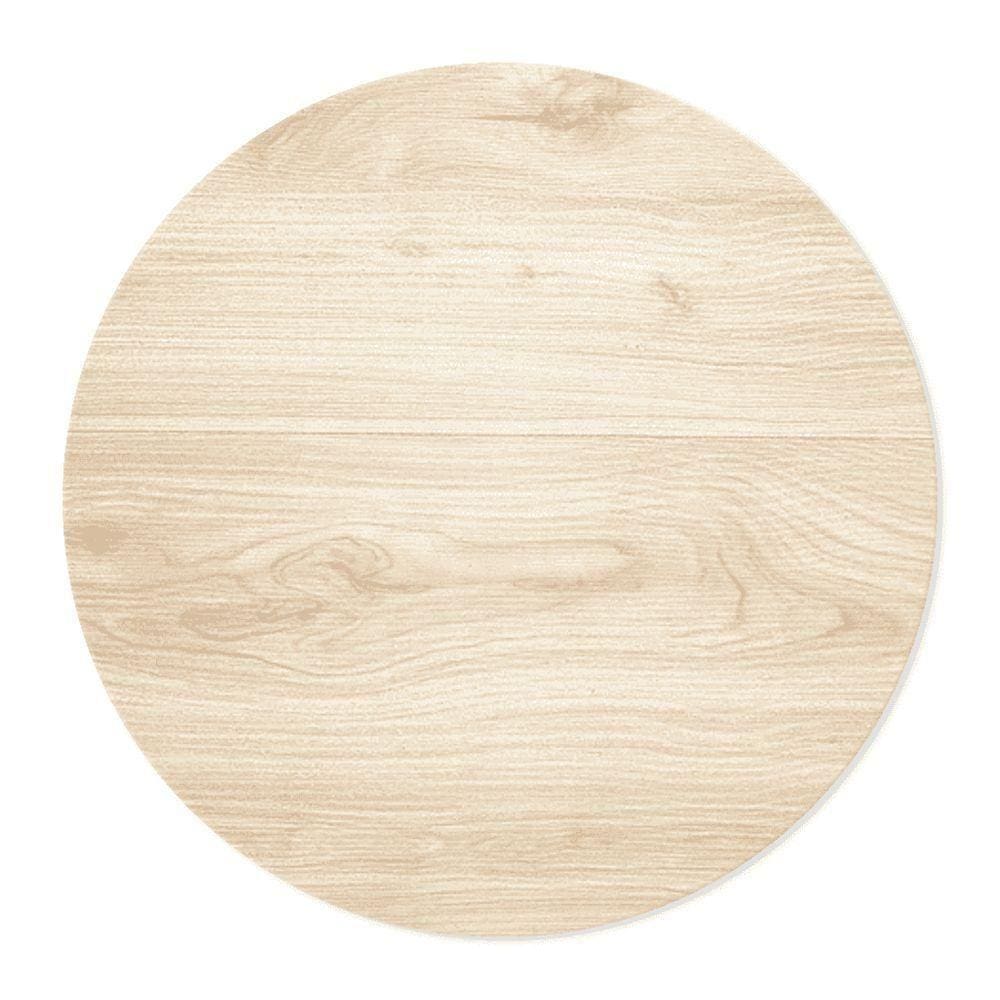 Sousplat 25cmx25cm - Cria Arte Laser Madeira Clara