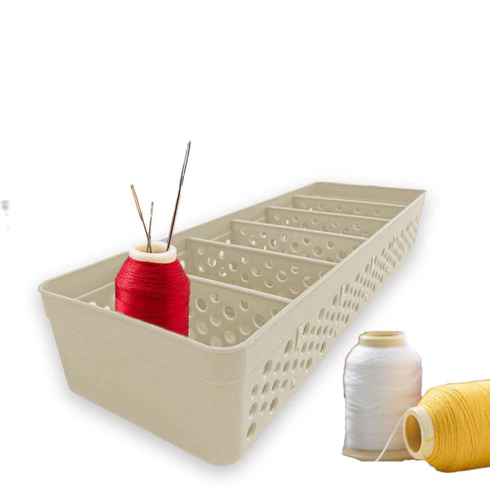 Kit 3 Cesto Organizadores Armário Gaveta Lavanderia Cinza