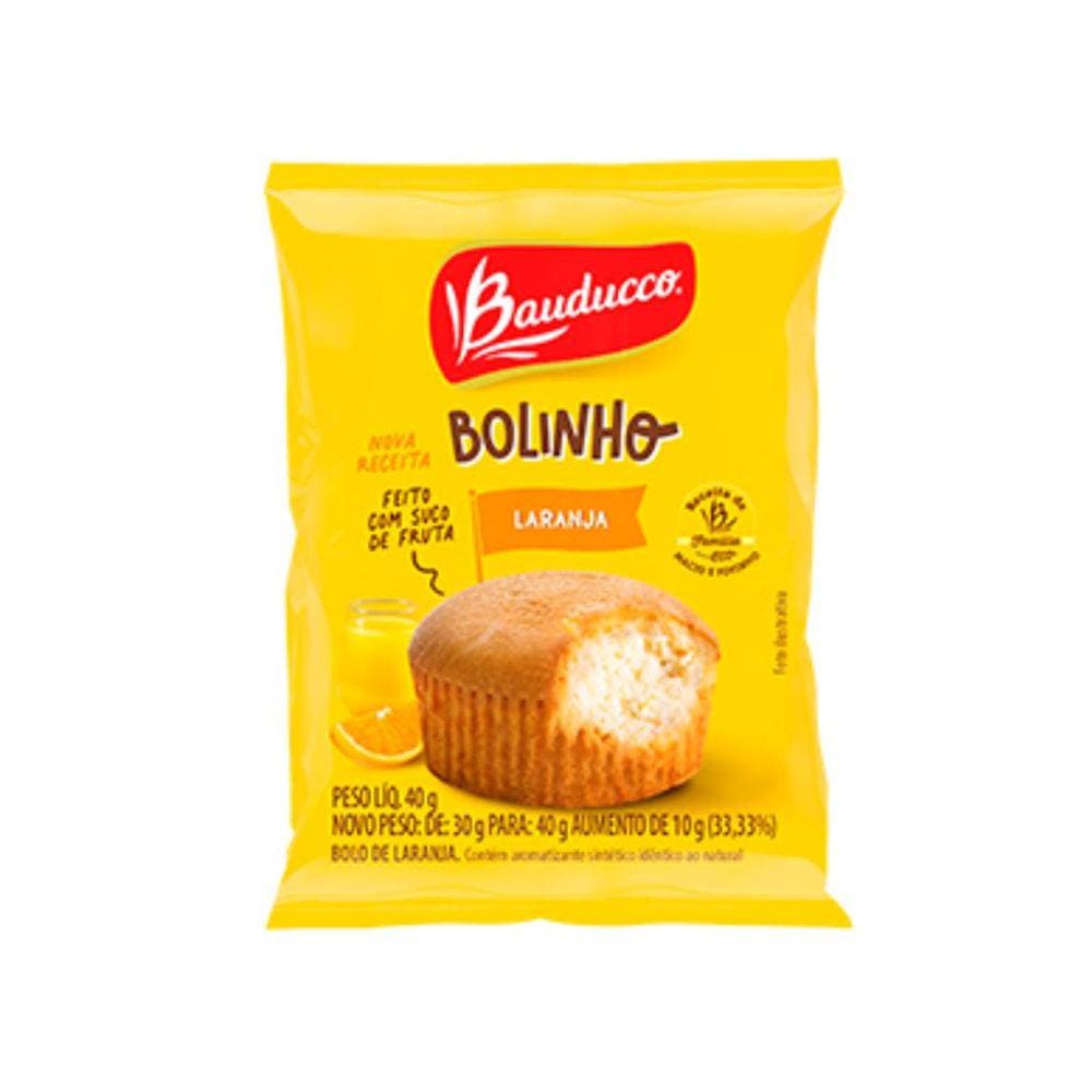 Bolinho Bauducco Laranja Mini bolo 40g