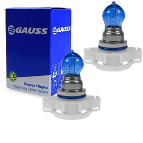Par Lâmpadas Gauss Halógena Azul 42W 12V PG20/7 h16 Farol