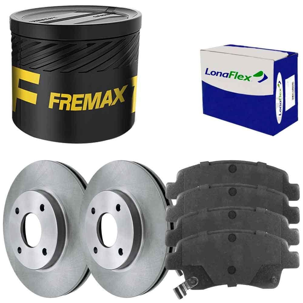 Kit Pastilha Disco Dianteiro Ventilado Yaris 2018 a 2021 Lo